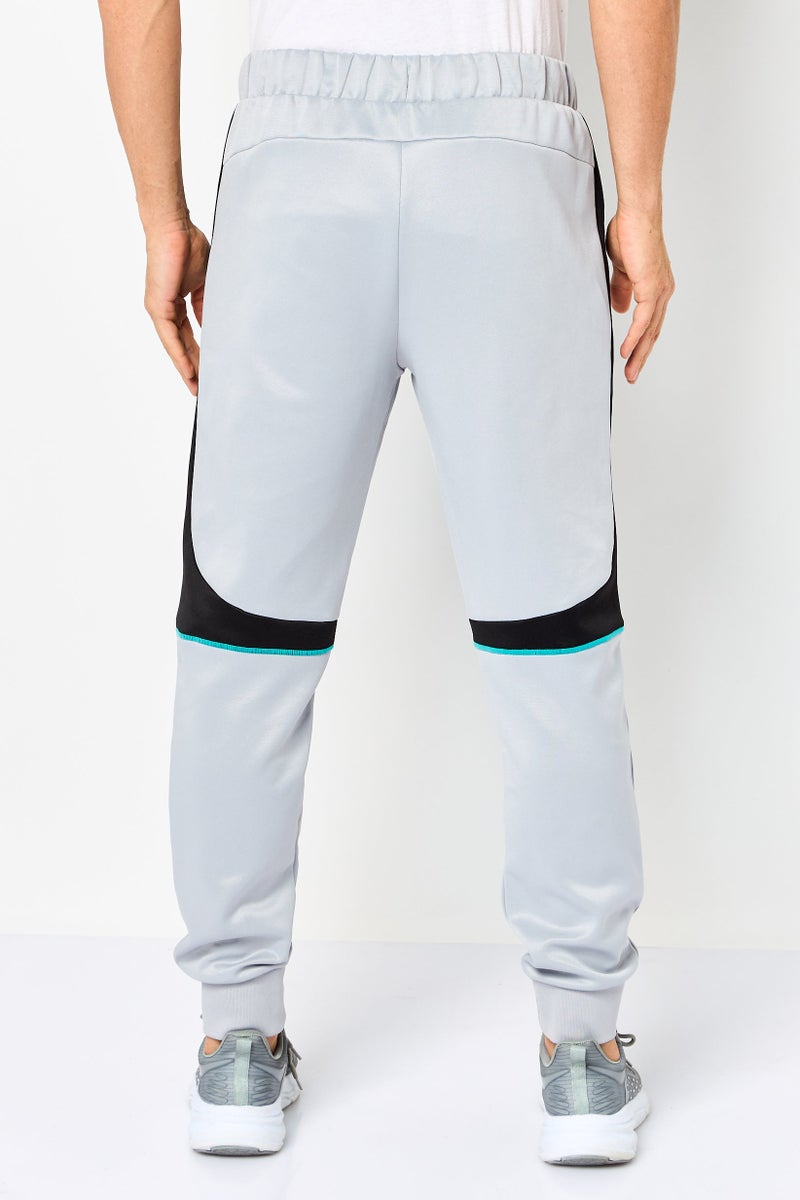 Puma X AMG Petronas Men Sportswear Fit Outdoor Track Pants, Grey - Image 3